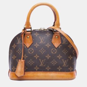 Louis Vuitton Brown Monogram Alma BB Bag, Satchels - Luxury Closet catalog
