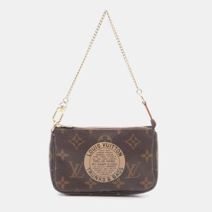 Louis Vuitton Mini Pochette Accessoires Monogram Canvas Leather Crossbody Bag, Handbags - Luxury Closet catalog