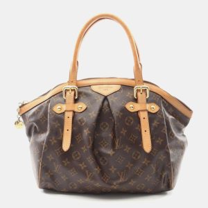 Louis Vuitton Tivoli GM Brown Monogram Canvas Leather Shoulder Bag, Tote Handbags - Luxury Closet catalog