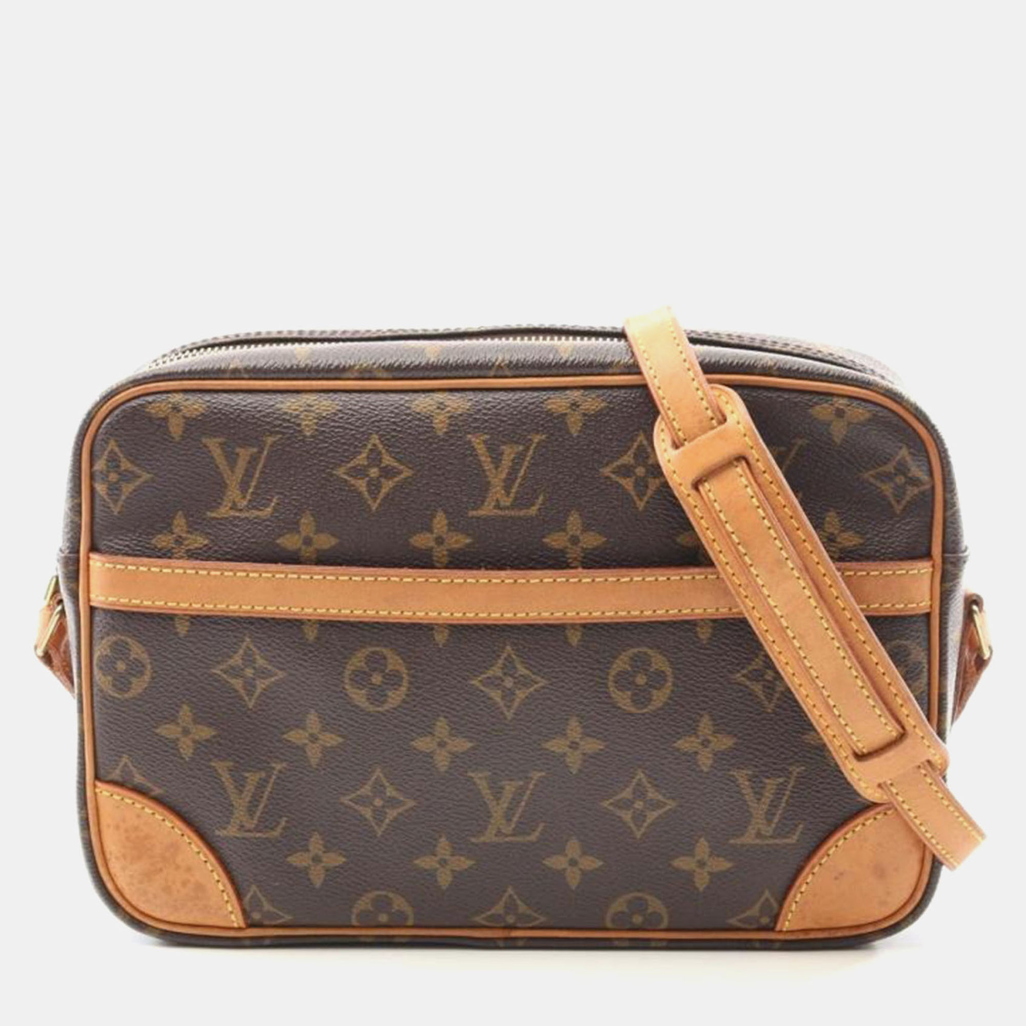 Louis Vuitton Trocadero 27 Brown Monogram Crossbody Bag, Handbags - Luxury Closet catalog