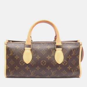 Louis Vuitton Popincourt Brown Monogram Canvas Leather Shoulder Bag, Satchels - Luxury Closet catalog