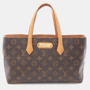 Louis Vuitton Wilshire PM Brown Monogram Canvas Tote, Tote Handbags - Luxury Closet catalog