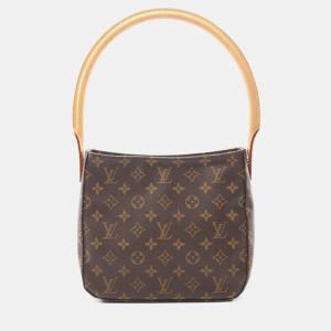 Louis Vuitton Looping MM Brown Monogram Canvas Shoulder Bag, Satchels - Luxury Closet catalog