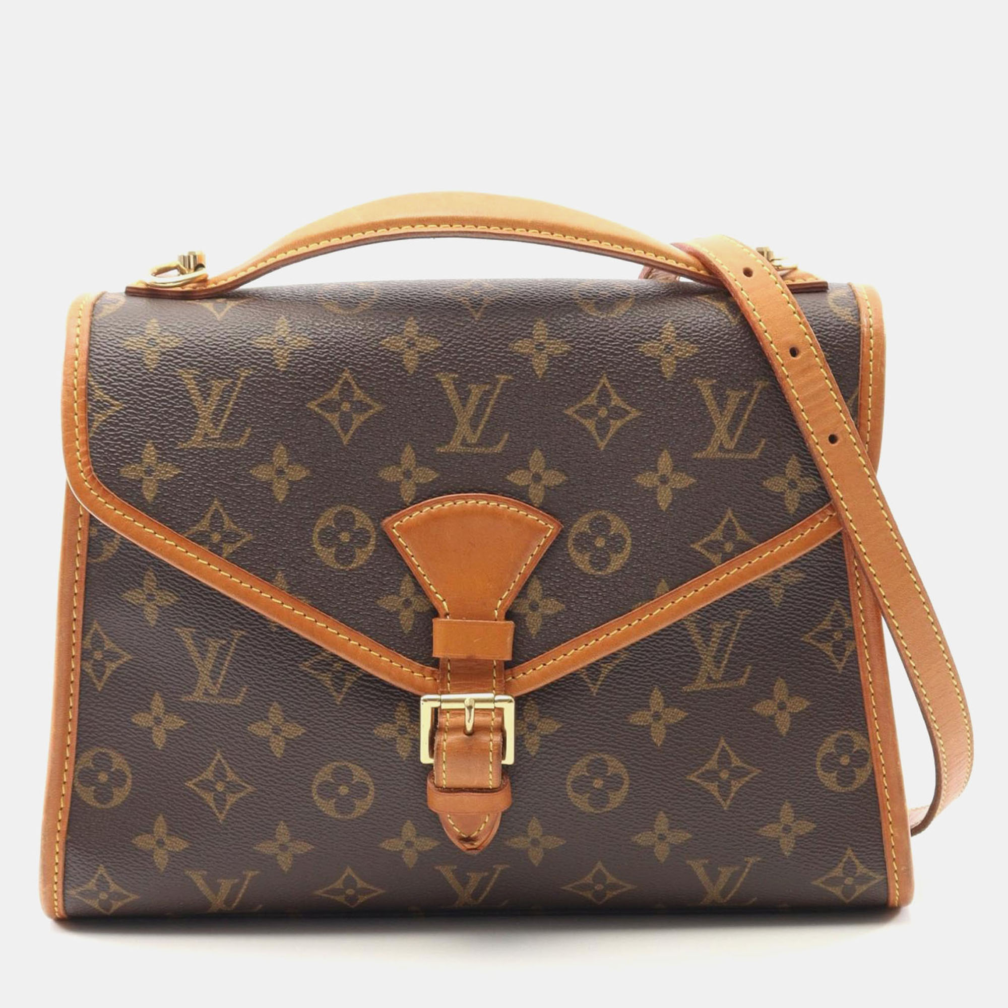 Louis Vuitton Bel Air Brown Monogram Canvas Shoulder Bag, Satchels - Luxury Closet catalog