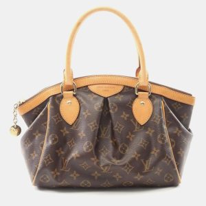 Louis Vuitton Tivoli PM Brown Monogram Canvas Tote Bag, Tote Handbags - Luxury Closet catalog