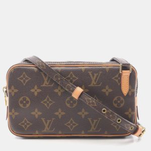 Louis Vuitton Marly Bandouliere Brown Monogram Canvas Shoulder Bag, Handbags - Luxury Closet catalog