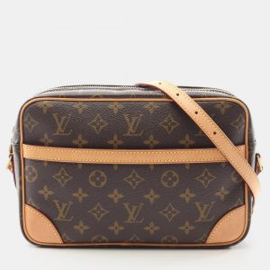 Louis Vuitton Trocadero 27 Brown Monogram Canvas Crossbody Bag, Handbags - Luxury Closet catalog