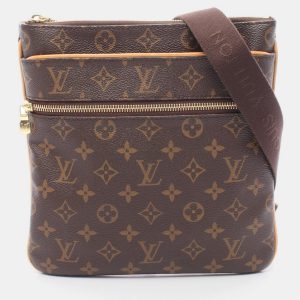 Louis Vuitton Pochette Valmy Brown Monogram Canvas Crossbody Bag, Handbags - Luxury Closet catalog