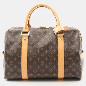 Louis Vuitton Carryall Brown Monogram Canvas Travel Bag, Handbags - Luxury Closet catalog