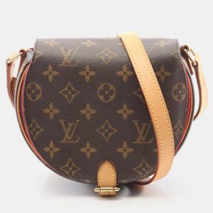 Louis Vuitton Tambourin Brown Monogram Canvas Crossbody Bag, Handbags - Luxury Closet catalog
