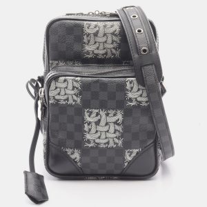 Louis Vuitton Amazon Christopher Nemeth Grey Damier Graphite Canvas Shoulder Bag, Handbags - Luxury Closet catalog