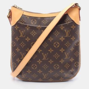 Louis Vuitton Odeon PM Brown Monogram Canvas Crossbody Bag, Tote Handbags - Luxury Closet catalog