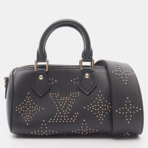 Louis Vuitton Nano Speedy Black Monogram Empreinte Leather Shoulder Bag, Handbags - Luxury Closet catalog