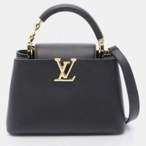 Louis Vuitton Capucines BB Black Leather Shoulder Bag, Satchels - Luxury Closet catalog