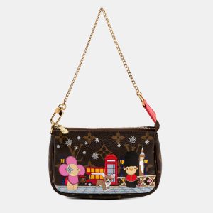 Louis Vuitton Brown Monogram Vivienne in London Mini Pochette Accessoires, Clutches & Special Occasion Bags - Luxury Closet catalog