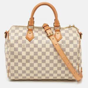 Louis Vuitton Damier Azur Canvas Speedy Bandoulière 30 Bag, Satchels - Luxury Closet catalog