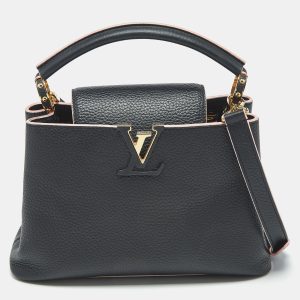 Louis Vuitton Black/Pink Taurillon Leather Capucines BB Bag, Satchels - Luxury Closet catalog