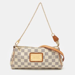 Louis Vuitton Damier Azur Canvas Eva Pochette Bag, Shoulder Bags - Luxury Closet catalog