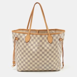 Louis Vuitton Damier Azur Canvas Neverfull MM Bag, Tote Handbags - Luxury Closet catalog