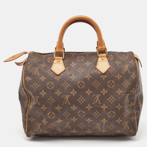 Louis Vuitton Monogram Canvas Speedy 30 Bag, Satchels - Luxury Closet catalog