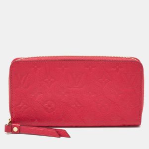 Louis Vuitton Cherry Monogram Empreinte Leather Zippy Wallet, Wallets & Money Clips - Luxury Closet catalog
