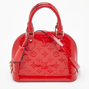 Louis Vuitton Cerise Monogram Vernis Alma BB Bag, Satchels - Luxury Closet catalog