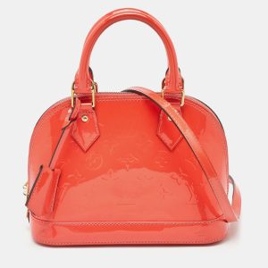 Louis Vuitton Rose Litchi Monogram Vernis Alma BB Bag, Satchels - Luxury Closet catalog