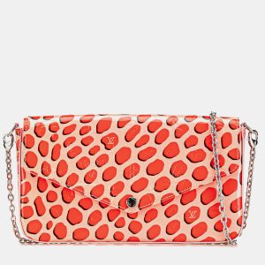 Louis Vuitton Pink Monogram Vernis Jungle Dots Pochette Felicie, Shoulder Bags - Luxury Closet catalog