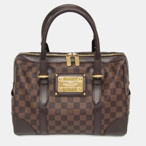 Louis Vuitton Berkeley Damier Ebene Coated Canvas Shoulder Bag, Satchels - Luxury Closet catalog