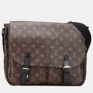 Louis Vuitton Brown Monogram Macassar Christopher Messenger, Shoulder Bags - Luxury Closet catalog