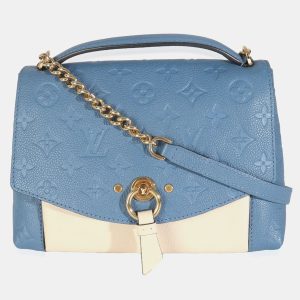 Louis Vuitton Denim Creme Monogram Empreinte Blanche BB, Satchels - Luxury Closet catalog