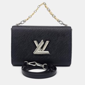Louis Vuitton Black Epi Leather Epi Twist MM, Handbags - Luxury Closet catalog