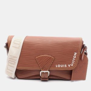 Louis Vuitton Montsouris XL Brown Epi Leather Shoulder Bag, Handbags - Luxury Closet catalog