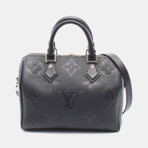 Louis Vuitton Speedy Bandouliere 25 Black Monogram Empreinte Giant Leather Shoulder Bag, Handbags - Luxury Closet catalog