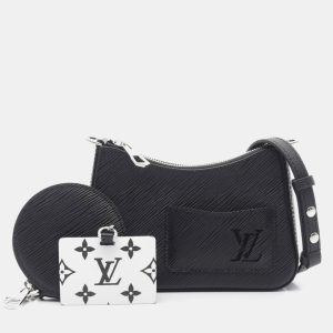 Louis Vuitton Marelle Black Epi Leather Handbag, Satchels - Luxury Closet catalog