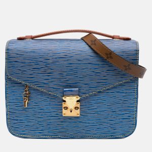 Louis Vuitton Blue Brown Epi Denim Pochette Metis, Satchels - Luxury Closet catalog