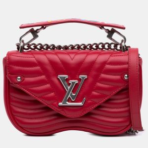 Louis Vuitton Red New Wave Chain Bag PM, Satchels - Luxury Closet catalog