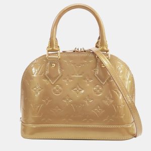 Louis Vuitton Gold Monogram Vernis Alma BB, Satchels - Luxury Closet catalog