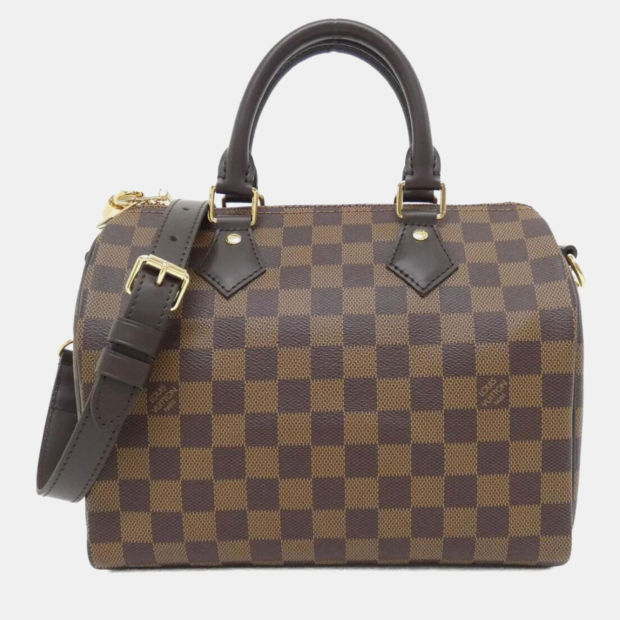 Louis Vuitton Speedy Bandouliere 25 Damier Ebene Canvas Boston Bag, Handbags - Luxury Closet catalog