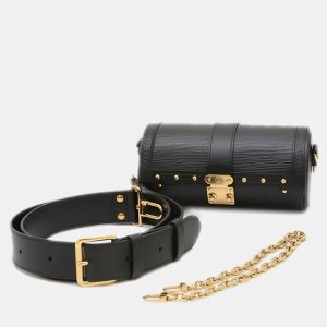 Louis Vuitton Papillon Trunk Black Epi Leather Shoulder Bag, Handbags - Luxury Closet catalog