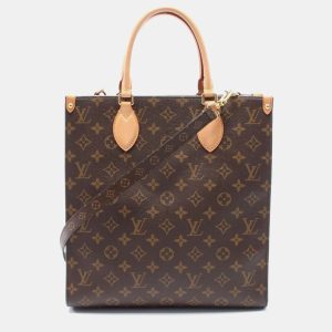 Louis Vuitton Sac Plat PM Brown Monogram Coated Canvas Tote Bag, Tote Handbags - Luxury Closet catalog