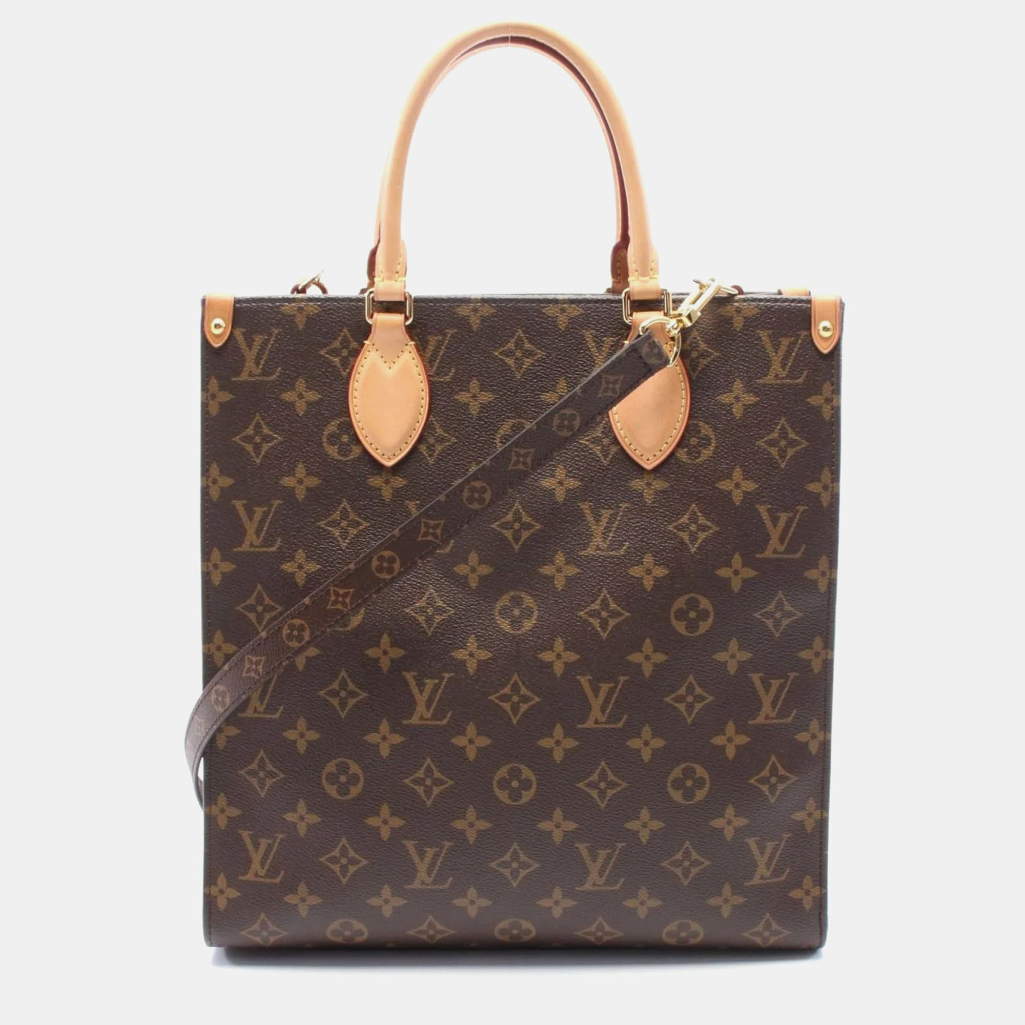 Louis Vuitton Sac Plat PM Brown Monogram Coated Canvas Tote Bag, Tote Handbags - Luxury Closet catalog