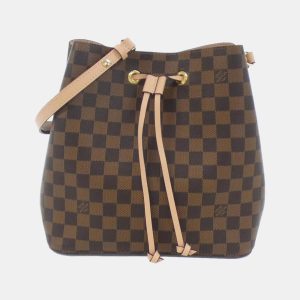 Louis Vuitton Neo Noe Damier Ebene Coated Canvas Shoulder Bag, Handbags - Luxury Closet catalog