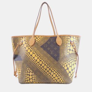Louis Vuitton Neverfull MM Monogram Wave Yayoi Kusama Coated Canvas Tote Bag, Tote Handbags - Luxury Closet catalog