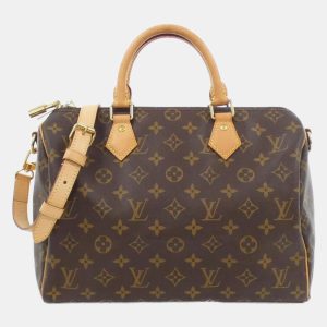 Louis Vuitton Speedy Bandouliere 30 Monogram Coated Canvas Boston Bag, Handbags - Luxury Closet catalog