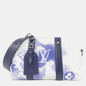 Louis Vuitton City Keepall Blue Watercolor Monogram Canvas Boston Bag, Handbags - Luxury Closet catalog