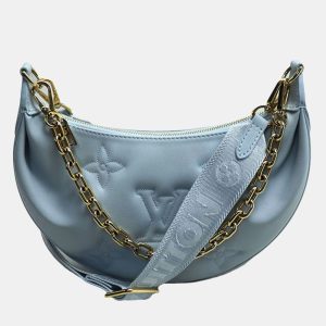 Louis Vuitton Over The Moon Bubblegram Blue Glacier Leather Shoulder Bag, Handbags - Luxury Closet catalog
