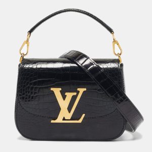 Louis Vuitton Black Alligator Vivienne Bag, Satchels - Luxury Closet catalog