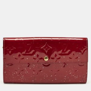 Louis Vuitton Pomme D&rsquo;amour Monogram Vernis Leather Sarah Wallet, Wallets & Money Clips - Luxury Closet catalog