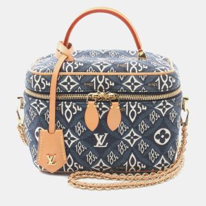 Louis Vuitton Blue Monogram Since 1854 Vanity Case PM, Shoulder Bags - Luxury Closet catalog
